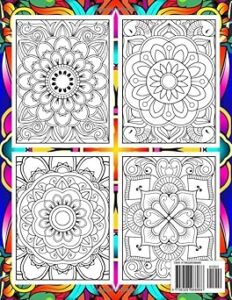 retro mandala book